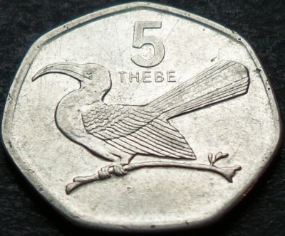 Moneda exotica 5 THEBE - BOTSWANA, anul 2013 * cod 4207 foto