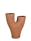 Cumpara ieftin Vaza flori teracota maro Hector 31x11,5x34h