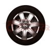 Set 4 Capace Roti Opel R16 Argintii - Plastic Flexibil, Compatibile Jante Tabla