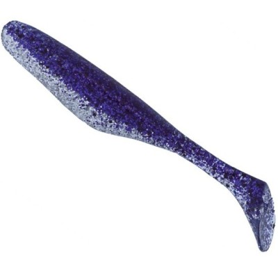 SHAD BASS ASSASSIN TURBO SHAD WALLEYE PURPLE ICE 10CM 10BUC/PLIC foto