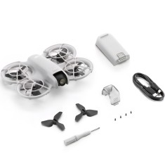 Drona DJI Neo, 4K30, 12MP + Aparatoare de Elice STARTRC, anti-lovituri, flotabilitate anti-scufundare
