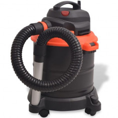 Aspirator pentru cenu?a, 1200 W, 20 L, negru ?i portocaliu foto