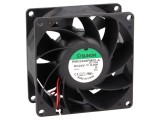 Ventilator axial DC 24V 80x80x38mm 143m3/h 55,2dBA cu bilă