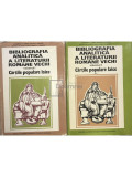 Mihai Moraru - Bibliografia analitică a literaturii rom&acirc;ne vechi, 2 vol. (dedicație) (editia 1976)