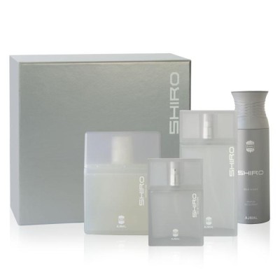 Ajmal, Shiro, Gift set 80 ml + 225 ml Gel de duș + Deodorant 200 ml foto