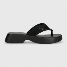 Melissa slapi MELISSA FLATFORM M LOVER AD femei, culoarea negru, cu platforma, M.35858.W173