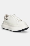 GOE sneakers din piele culoarea bej, SS2N4002 WHITE