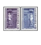 Luxemburg 1980 - art nouveau, serie neuzata
