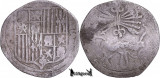 1497 S, 1 Real - Isabela I a Castiliei &amp; Ferdinand al V-lea - Regatul Spaniei, Europa, Argint