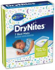 Protectie pentru pat absorbanta Huggies DryNites, 88x78 cm, 7 buc foto