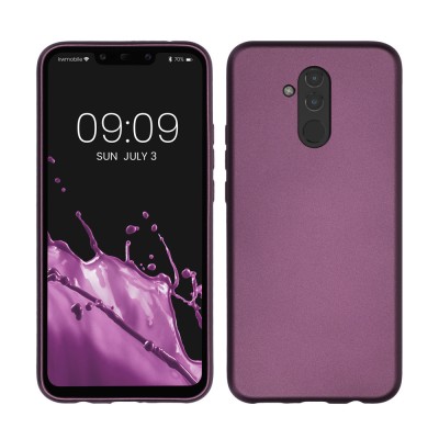 Husa kwmobile pentru Huawei Mate 20 Pro, Silicon, Mov, 46203.230 foto