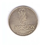 Jeton Singapore Merlion Singapore, stare foarte buna