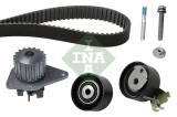 INA 530 0419 30 Set pompa apa + curea dintata
