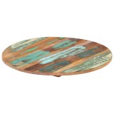 Cumpara ieftin Blat de masa rotund, 50 cm, lemn masiv reciclat, 15-16 mm