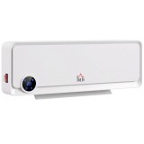 HOMCOM Aerotermă pentru montare pe perete 2000W cu telecomandă, 3 moduri, afișaj LED, timer 12h | Aosom Romania