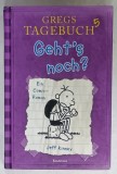 GREGS TAGEBUCH , GEHT &#039;S NOCH (JURNALUL LUI GREG ) , comic - roman von JEFF KINNEY , TEXT IN LIMBA GERMANA , 2009