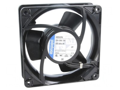 Ventilator AC axial 230VAC 119x119x38mm 98.4m3/h 32dBA 50Hz foto