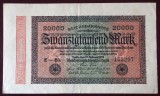 Germania 20000 20.000 mark 1923 seria 207 **