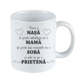 Cana alba personalizata pentru nasa, INOVATIX&reg;. 330ml