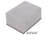 Carcasă Universală Aluminiu 90x115x55mm Naturală