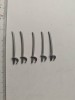 Bnk jc Lot arme pt figurine - sabii cavalerie compatibile Timpo, Britains etc