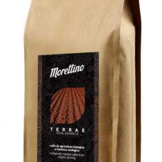 Cafea boabe Bio artizanala 100% arabica Terrae, 500g, Morettino