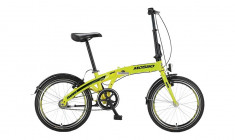 Bicicleta Mosso Marine SR2 12 pliabila cadru aluminiu roata 20&amp;quot; culoare lime cu PB Cod:M01MSO2038412003 foto