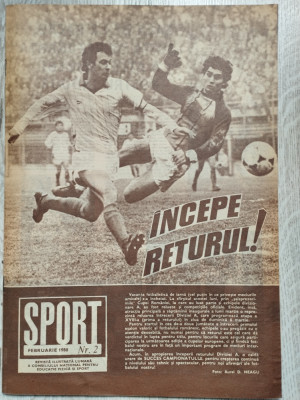 Revista SPORT nr. 2 - Februarie 1988 foto