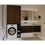 Dulap MS 2U Polite, 85x60X199 cm, Wenge