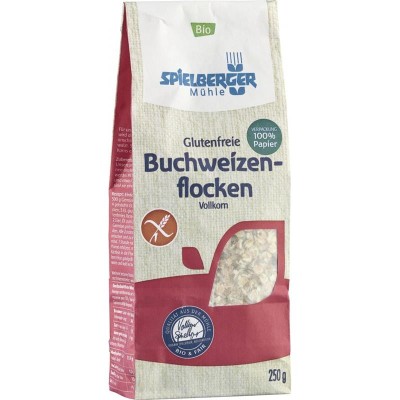 Fulgi de Hrisca Integrali Fara Gluten Bio 250 grame Spielberger foto