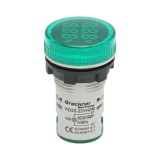 Indicator voltmetru si frecventa LED verde 0-99Hz/50-500V AC Breckner Germany