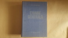 CHIMIE GENERALA - C. D. NENITESCU 1985 foto