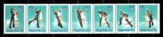 Ungaria 1983 - Jocurile Olimpice de iarnă - Saraievo, Serie + Colita, 4 poze,MNH