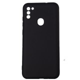 Husa Samsung Galaxy M11 Spacer, negru, grosime 2mm, material flexibil silicon + interior cu microfibra &quot;SPPC-SM-GX-M11-SLK&quot;