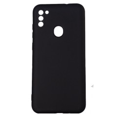Husa Samsung Galaxy M11 Spacer, negru, grosime 2mm, material flexibil silicon + interior cu microfibra &quot;SPPC-SM-GX-M11-SLK&quot;