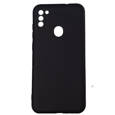 Husa Samsung Galaxy M11 Spacer, negru, grosime 2mm, material flexibil silicon + interior cu microfibra &amp;quot;SPPC-SM-GX-M11-SLK&amp;quot; foto