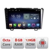 Navigatie Honda CR-V 2006-2012 F-009 Octa Core cu Android Radio Bluetooth Internet GPS WIFI DSP 8+128GB 4G CarStore Technology