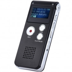 Mini Reportofon Profesional iUni REP03, Memorie 8GB, MP3 Player foto