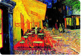 Cumpara ieftin Suport farfurie - Van Gogh - Terrasse du Cafe | Cartexpo