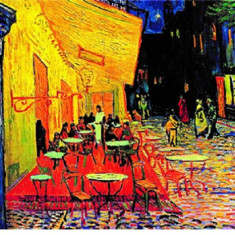 Suport farfurie - Van Gogh - Terrasse du Cafe | Cartexpo