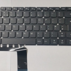 Tastatura laptop noua LENOVO Ideapad 110-15ACL 110-15AST 100-15IBR Black (Without frame) UK