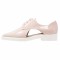 CH2551-5222 Pantofi eleganti din piele lacuita, model decupat si sireturi