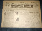 ZIAR ROMANIA LIBERA 22 APRILIE 1945