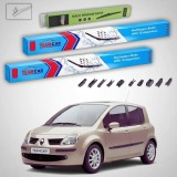 Cumpara ieftin Ștergătoare Renault Modus Grand Modus 2005-2015 | Set Față și Spate Flat Premium &ndash; TeamCar&reg;