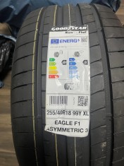 Set Jante Japan Racing JR28 18" 9.5J Concave + 6 Anvelope Goodyear NOI