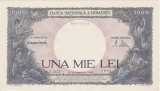 Bancnota Romania 1000 Lei Octombrie 1944, aUNC
