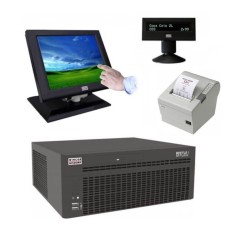 Sistem POS SH Wincor G41, TouchScreen BA73A-2 15&amp;quot;, Display client, Epson TM-T88IV foto