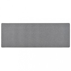 vidaXL Covor traversă, gri &icirc;nchis, 80x250 cm