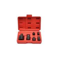 Trusa adaptoare antrenor clichet tubulare cu patrat 1/4, 3/8, 1/2, 3/4 inch 6 piese Cod: DISTS90