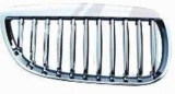 Grila radiator Bmw Seria 3 (E92/93) Coupe/Cabrio, 09.2006-03.2010, stanga, crom/crom/negru, 51137157277, 204105-3, Rapid